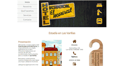 Desktop Screenshot of hotel-mariscal.com